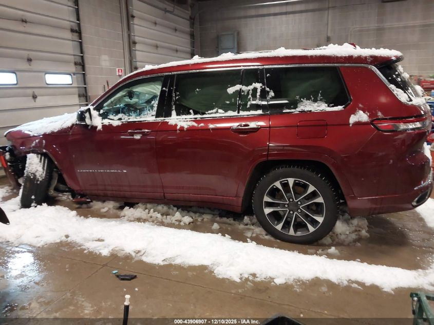 2021 Jeep Grand Cherokee L Overland 4X4 VIN: 1C4RJKDG8M8123219 Lot: 43906907