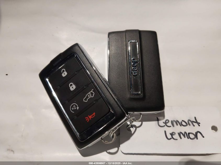 2021 Jeep Grand Cherokee L Overland 4X4 VIN: 1C4RJKDG8M8123219 Lot: 43906907