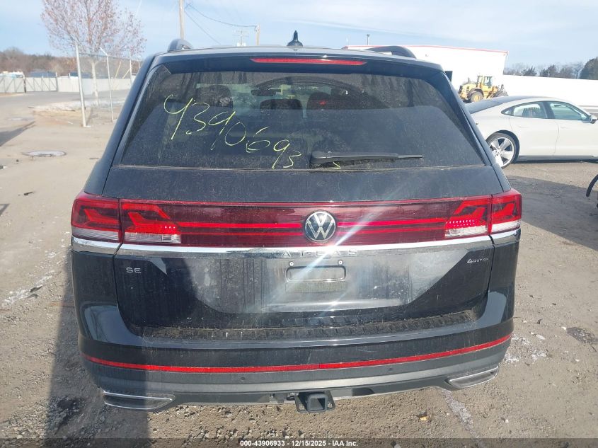 2024 Volkswagen Atlas 2.0T Se W/Technology VIN: 1V2KR2CA5RC522552 Lot: 43906933