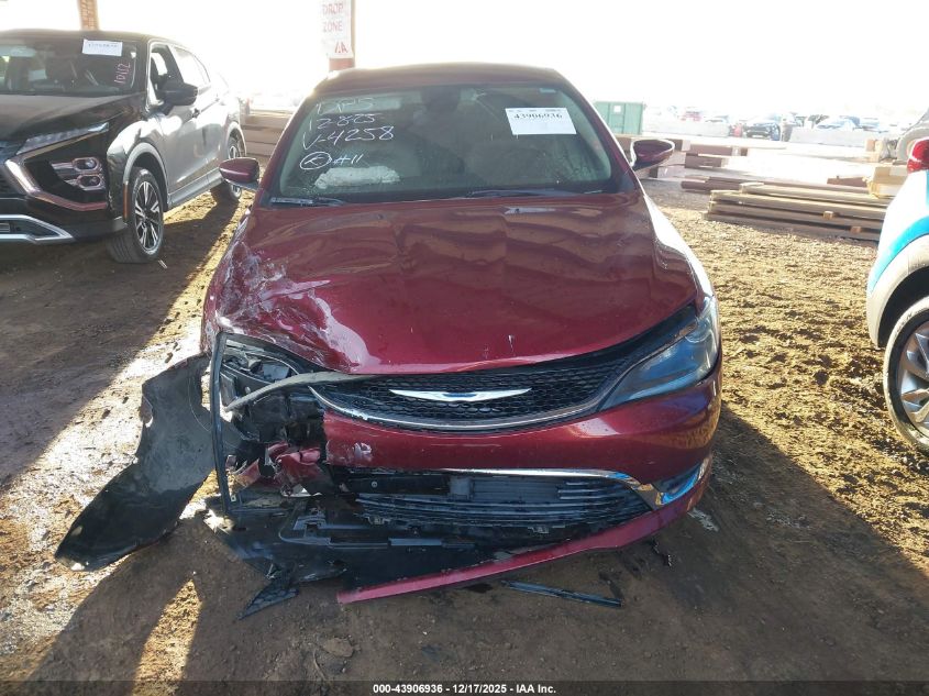 2016 Chrysler 200 Limited VIN: 1C3CCCAB8GN174258 Lot: 43906936