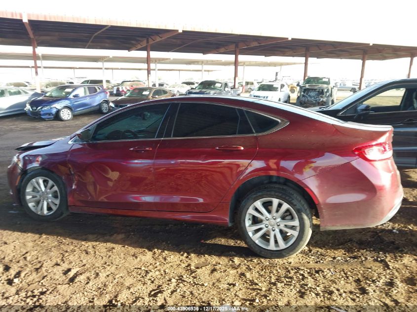 2016 Chrysler 200 Limited VIN: 1C3CCCAB8GN174258 Lot: 43906936