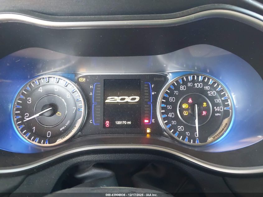 2016 Chrysler 200 Limited VIN: 1C3CCCAB8GN174258 Lot: 43906936