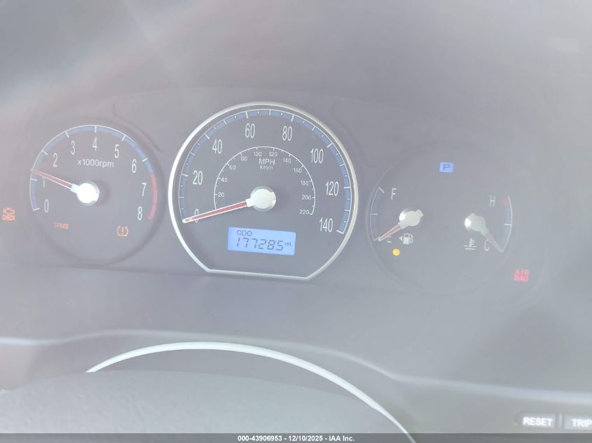 2009 Hyundai Santa Fe Gls VIN: 5NMSG13D69H286930 Lot: 43906953