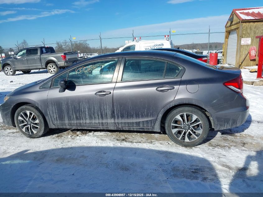 2014 Honda Civic Ex VIN: 19XFB2F80EE027713 Lot: 43906957