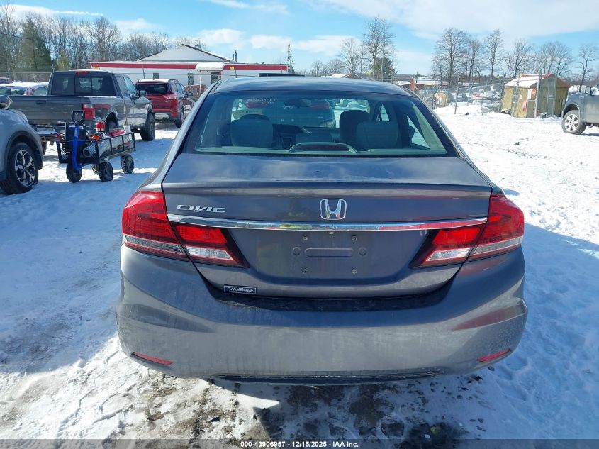 2014 Honda Civic Ex VIN: 19XFB2F80EE027713 Lot: 43906957