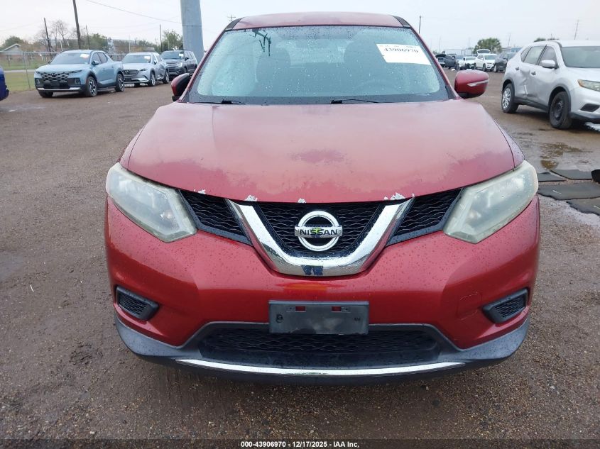 2015 Nissan Rogue S VIN: KNMAT2MT8FP514397 Lot: 43906970