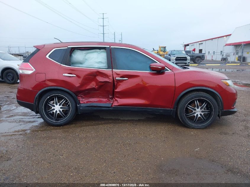 2015 Nissan Rogue S VIN: KNMAT2MT8FP514397 Lot: 43906970