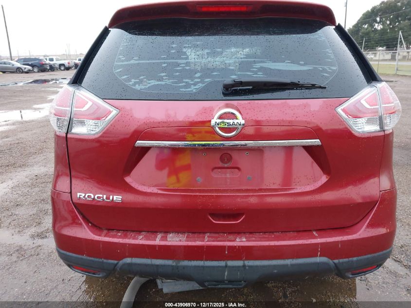 2015 Nissan Rogue S VIN: KNMAT2MT8FP514397 Lot: 43906970