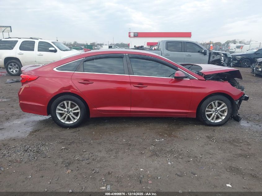 2015 Hyundai Sonata Se VIN: 5NPE24AF3FH250631 Lot: 43906976