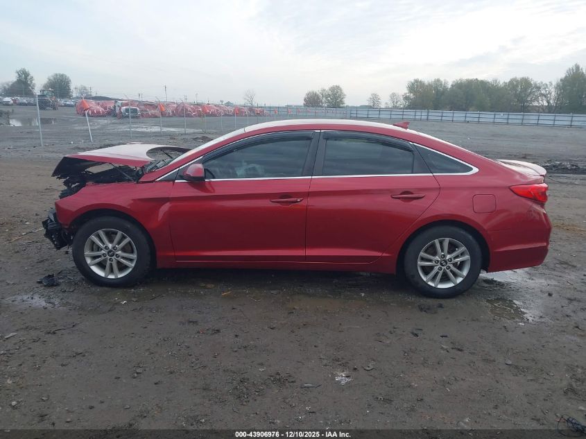 2015 Hyundai Sonata Se VIN: 5NPE24AF3FH250631 Lot: 43906976