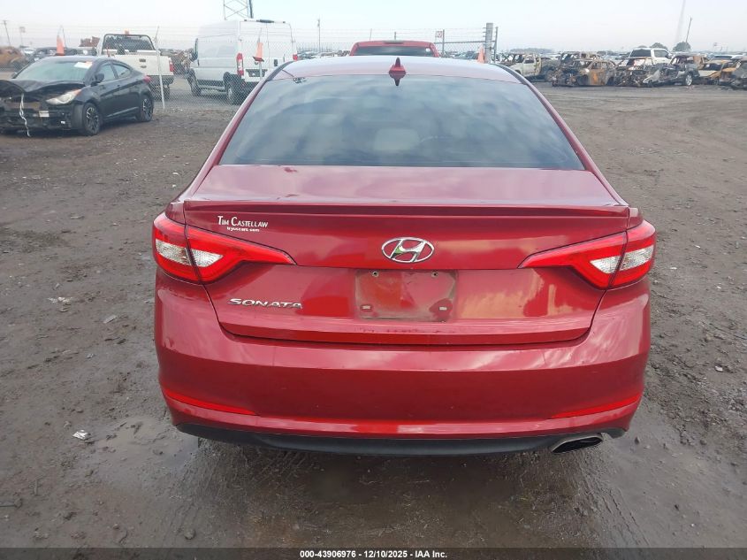 2015 Hyundai Sonata Se VIN: 5NPE24AF3FH250631 Lot: 43906976