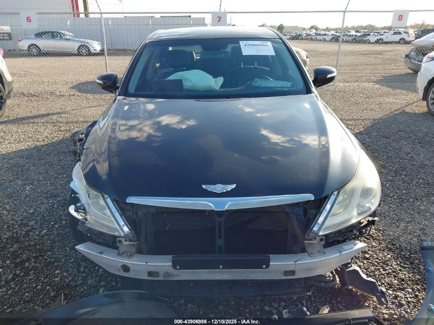 2013 Hyundai Genesis 3.8 VIN: KMHGC4DD4DU247414 Lot: 43906986