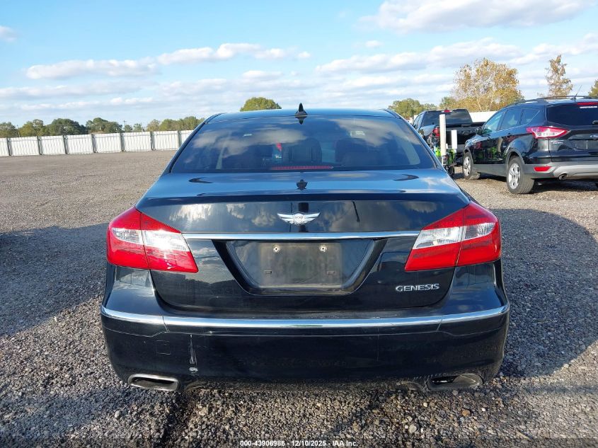 2013 Hyundai Genesis 3.8 VIN: KMHGC4DD4DU247414 Lot: 43906986