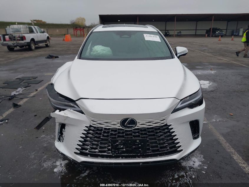 2025 Lexus Rx 350H Premium Plus VIN: 2T2BBMCA5SC102297 Lot: 43907010