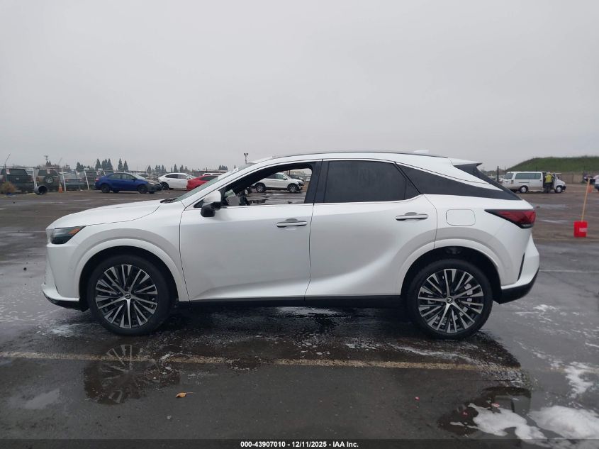 2025 Lexus Rx 350H Premium Plus VIN: 2T2BBMCA5SC102297 Lot: 43907010
