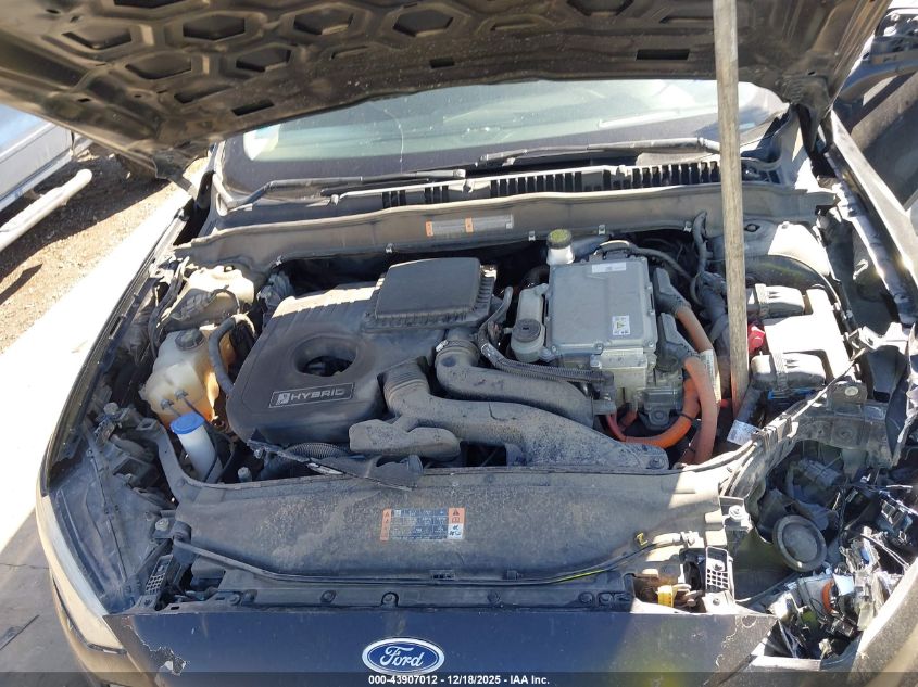 2019 Ford Fusion Hybrid Se VIN: 3FA6P0LU4KR109509 Lot: 43907012