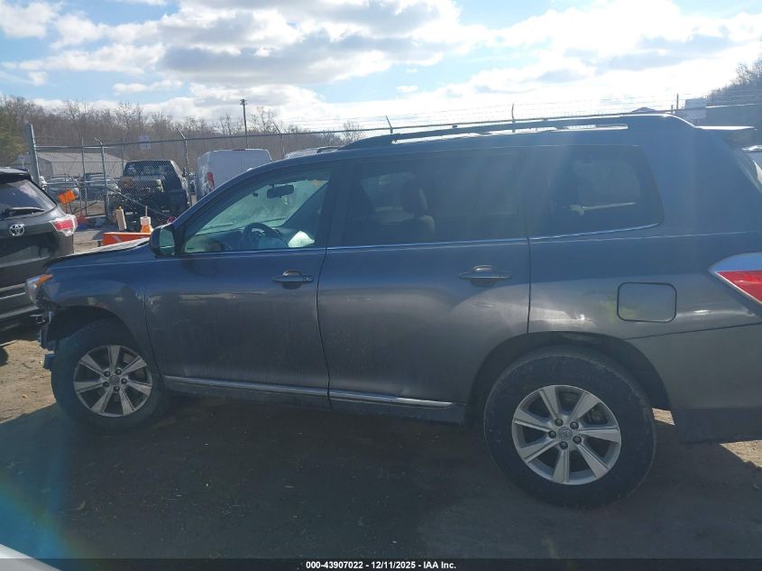 2011 Toyota Highlander Base V6 VIN: 5TDBK3EH8BS057968 Lot: 43907022