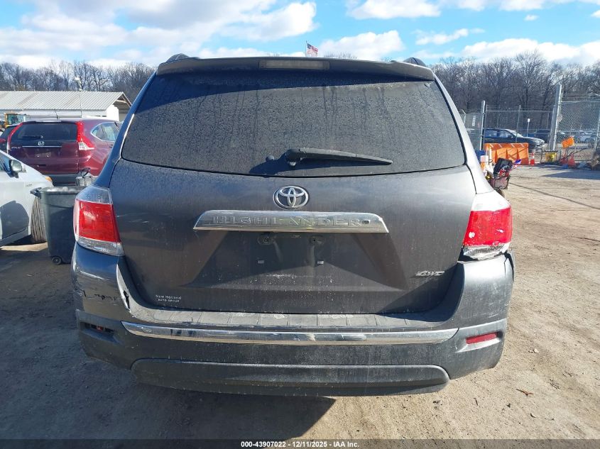 2011 Toyota Highlander Base V6 VIN: 5TDBK3EH8BS057968 Lot: 43907022