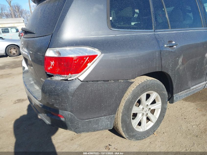 2011 Toyota Highlander Base V6 VIN: 5TDBK3EH8BS057968 Lot: 43907022