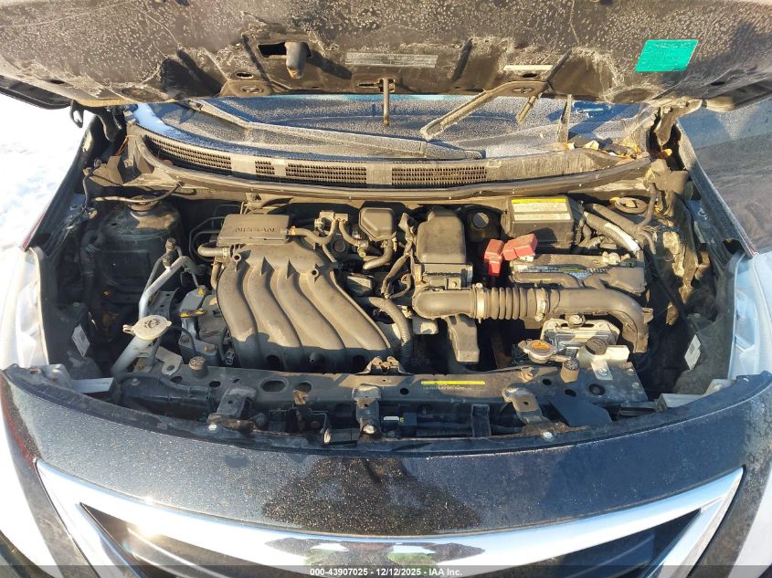 2016 Nissan Versa 1.6 S/1.6 S+/1.6 Sl/1.6 Sv VIN: 3N1CN7AP9GL805353 Lot: 43907025