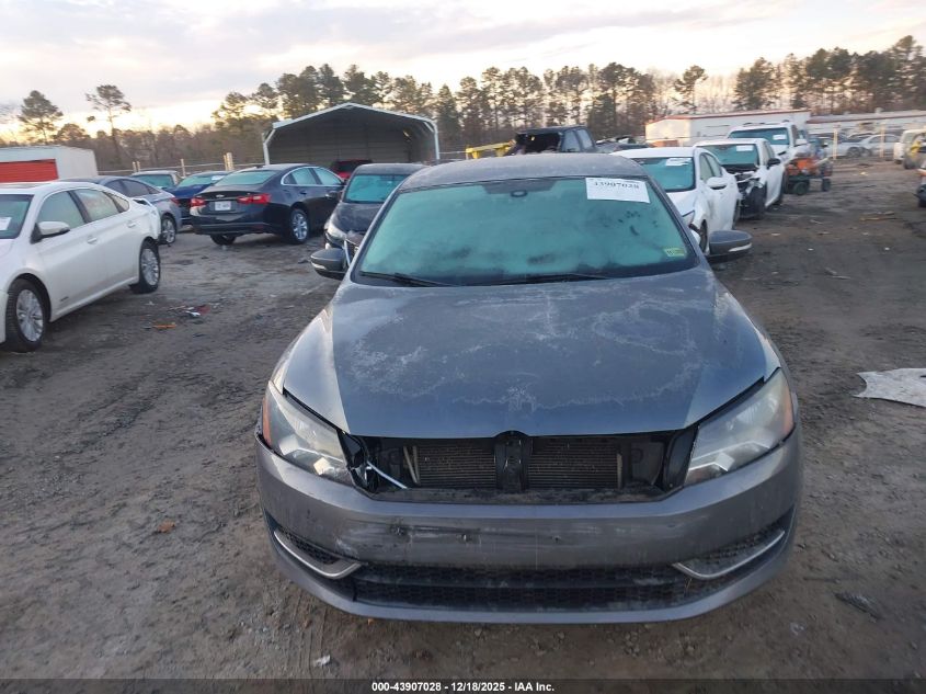 2013 Volkswagen Passat 2.5L Se VIN: 1VWBP7A31DC037386 Lot: 43907028