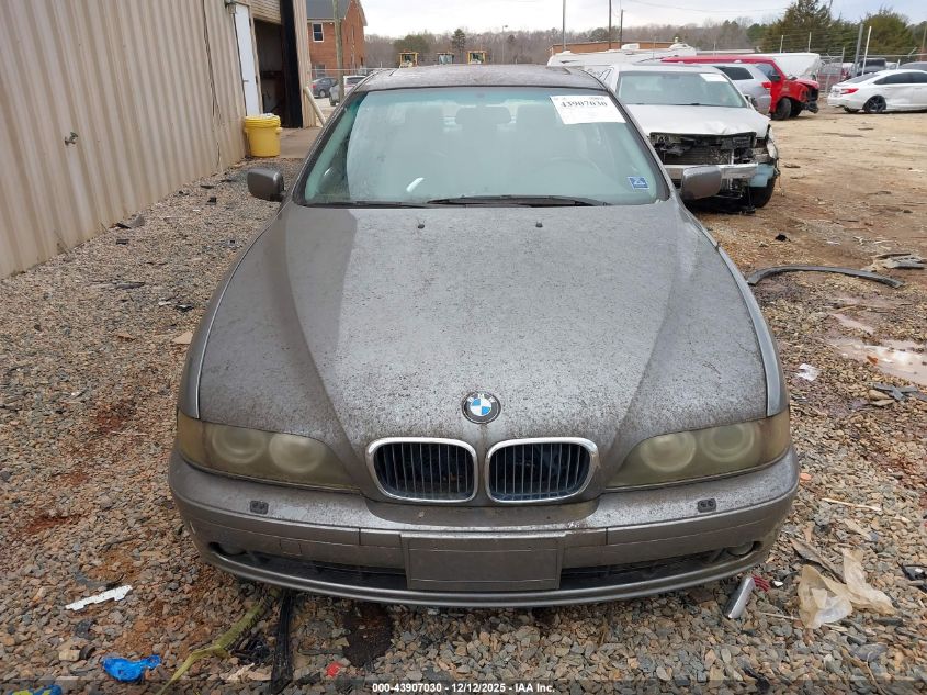 2002 BMW 525Ia VIN: WBADT43442GZ96313 Lot: 43907030