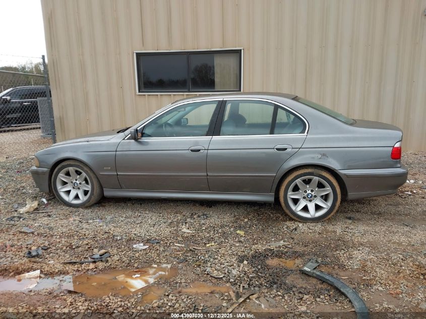 2002 BMW 525Ia VIN: WBADT43442GZ96313 Lot: 43907030