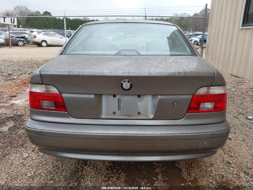 2002 BMW 525Ia VIN: WBADT43442GZ96313 Lot: 43907030
