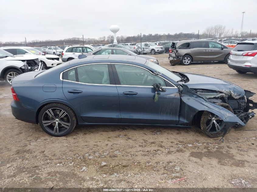 2019 Volvo S60 T6 Inscription VIN: 7JRA22TL0KG009356 Lot: 43907037