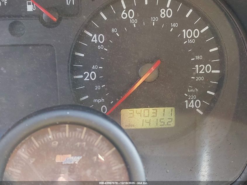 2003 Volkswagen Jetta Gls Tdi VIN: WVWSP61J03W559340 Lot: 43907078