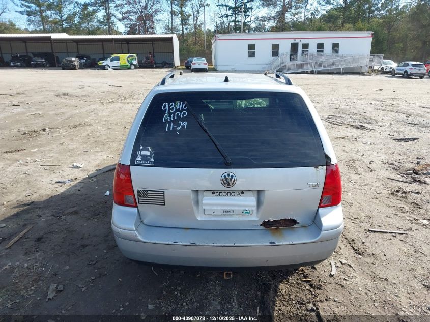 2003 Volkswagen Jetta Gls Tdi VIN: WVWSP61J03W559340 Lot: 43907078