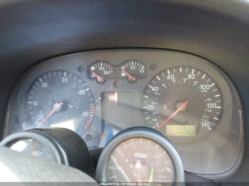 2003 Volkswagen Jetta Gls Tdi VIN: WVWSP61J03W559340 Lot: 43907078