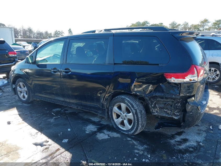2014 Toyota Sienna Le V6 8 Passenger VIN: 5TDKK3DC7ES462682 Lot: 43907093