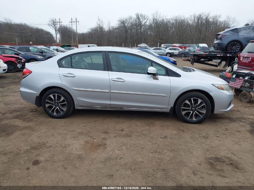2013 Honda Civic Ex VIN: 2HGFB2F85DH532716 Lot: 43907104