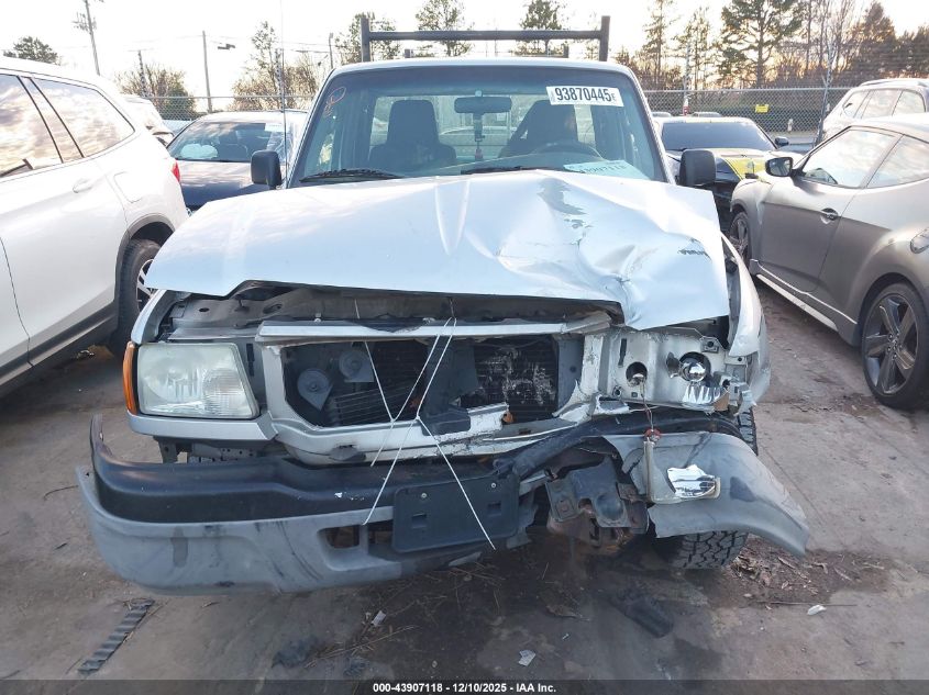 2004 Ford Ranger Edge/Xl/Xlt VIN: 1FTYR10U64PA58709 Lot: 43907118