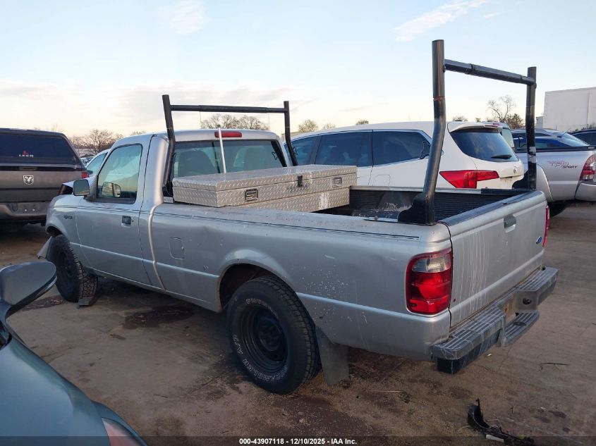 2004 Ford Ranger Edge/Xl/Xlt VIN: 1FTYR10U64PA58709 Lot: 43907118