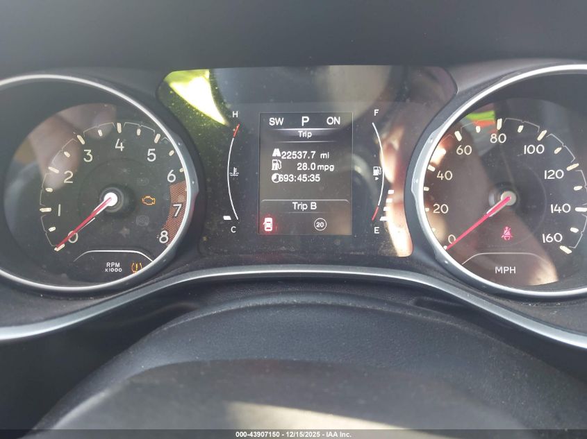 2018 Jeep Compass Sport Fwd VIN: 3C4NJCAB0JT286103 Lot: 43907150