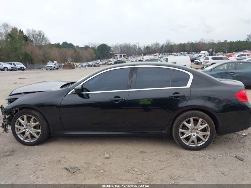 2012 Infiniti G37X VIN: JN1CV6AR5CM676927 Lot: 43907158
