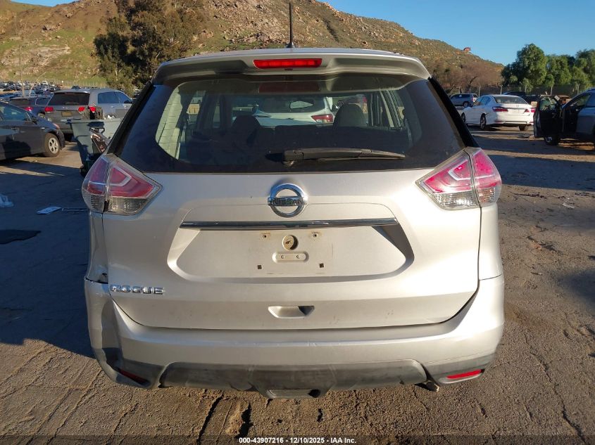 2016 Nissan Rogue S/Sl/Sv VIN: 5N1AT2MT5GC742992 Lot: 43907216