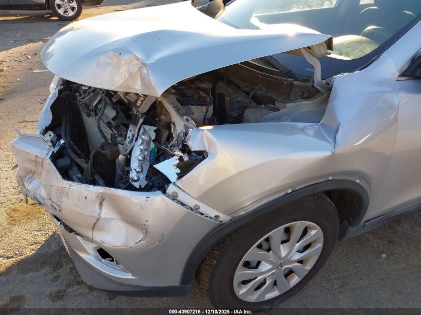 2016 Nissan Rogue S/Sl/Sv VIN: 5N1AT2MT5GC742992 Lot: 43907216