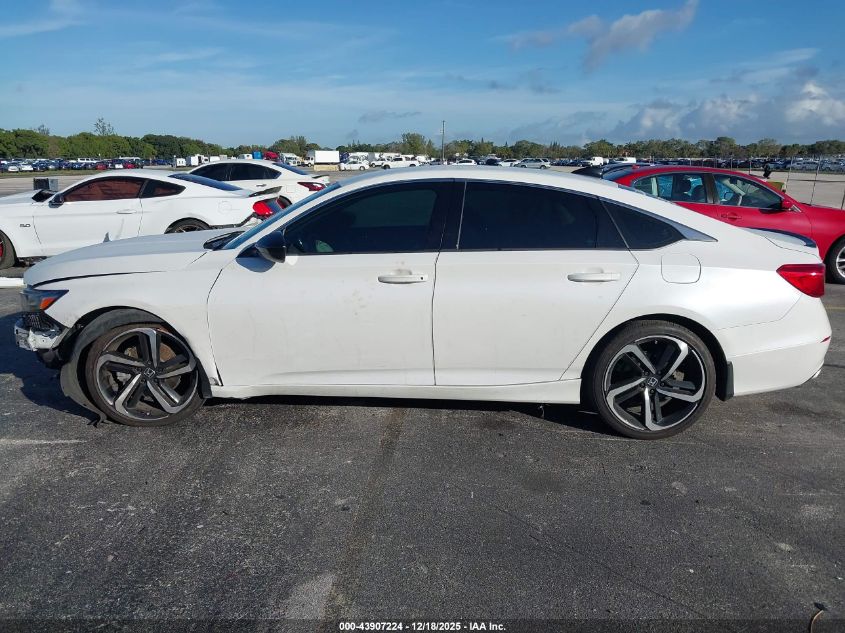 2022 Honda Accord Sport Se VIN: 1HGCV1F47NA044689 Lot: 43907224
