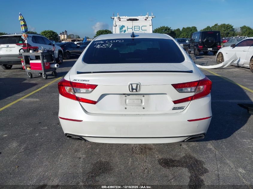 2022 Honda Accord Sport Se VIN: 1HGCV1F47NA044689 Lot: 43907224