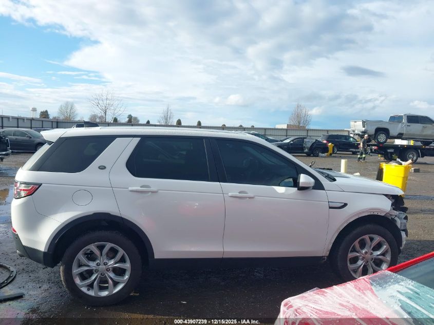 2018 Land Rover Discovery Sport Hse VIN: SALCR2RX1JH752753 Lot: 43907239