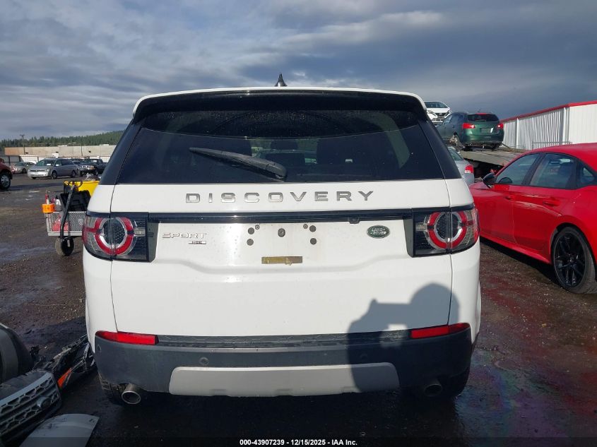 2018 Land Rover Discovery Sport Hse VIN: SALCR2RX1JH752753 Lot: 43907239