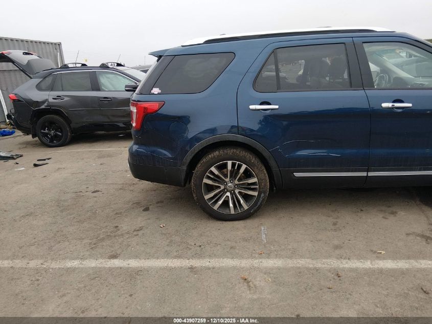 2016 Ford Explorer Platinum VIN: 1FM5K8HT6GGC59618 Lot: 43907259