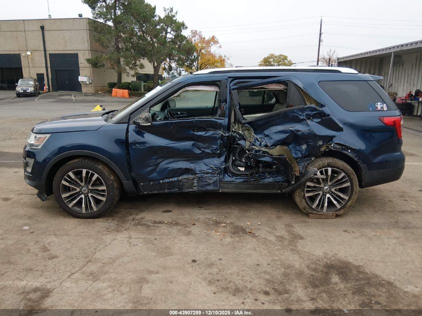 2016 Ford Explorer Platinum VIN: 1FM5K8HT6GGC59618 Lot: 43907259