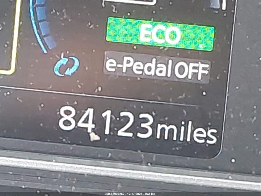 2019 Nissan Leaf Sl Plus VIN: 1N4BZ1CP9KC315187 Lot: 43907262