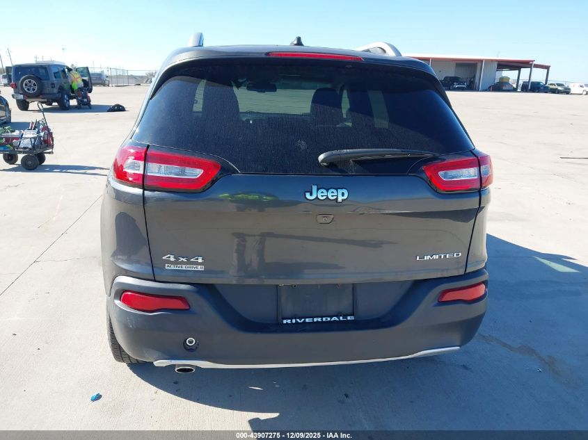 2015 Jeep Cherokee Limited VIN: 1C4PJMDB0FW551646 Lot: 43907275