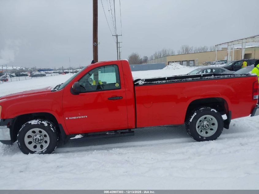 2008 GMC Sierra 1500 Work Truck VIN: 1GTEC14X88Z325545 Lot: 43907303