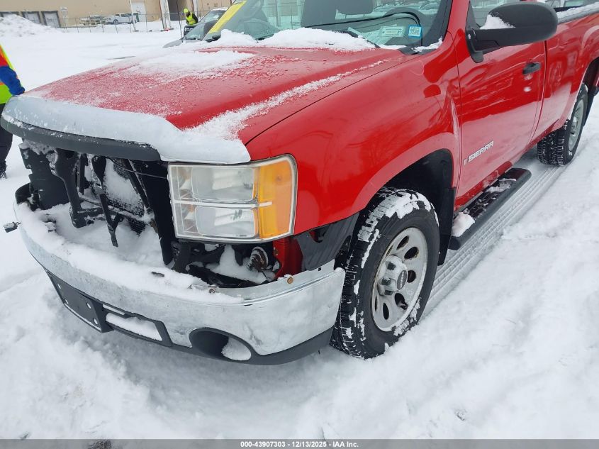2008 GMC Sierra 1500 Work Truck VIN: 1GTEC14X88Z325545 Lot: 43907303